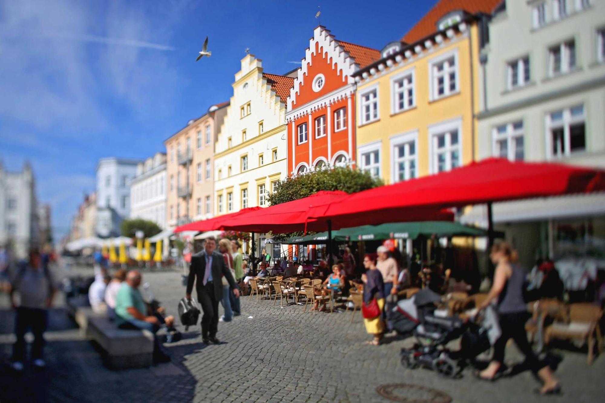 Hochwertige Ferienwohnung Direkt Am Wasser Mit Balkon Greifswald Eksteriør billede